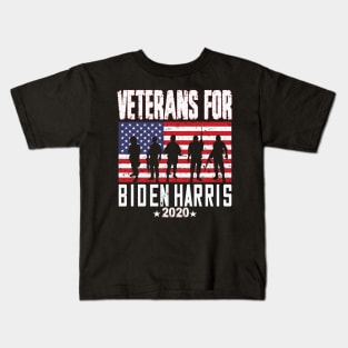 Veterans for biden Harris 2020 Kids T-Shirt